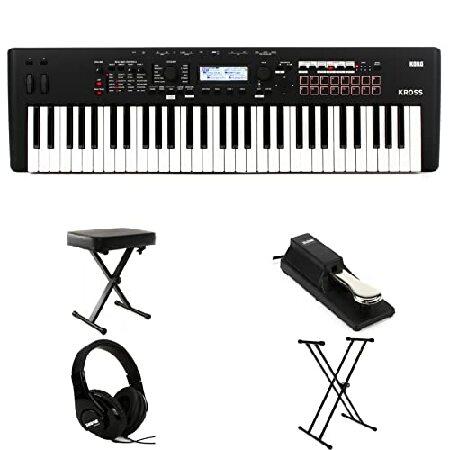 Korg Kross 61-key Essential Bundle 並行輸入品