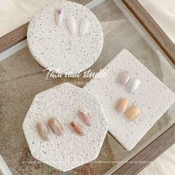 💎臺灣有貨⭐免運💎日式美甲拍照道具網紅大理石紋理背景墊展示板 ins小紅書人氣推薦