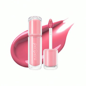 PERIPERA 晶亮水光唇釉 2.0 04桃氣泡泡