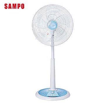 SAMPO 聲寶 16吋五片扇葉星鑽型機械式定時立扇 SK-FD16VT -