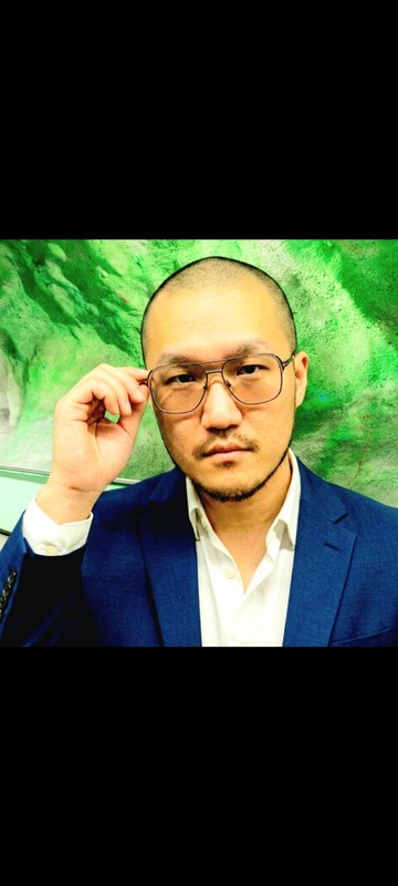 黑金雙色鈦合金 法國Pierre Baimain Paris精品 全新金屬古董眼鏡