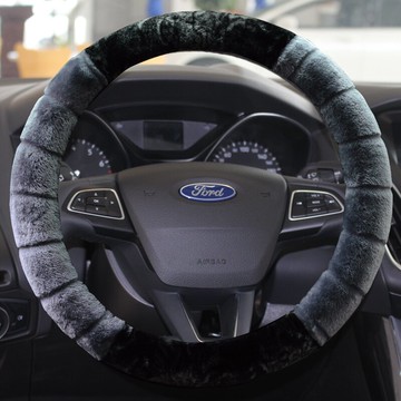 福特福睿斯方向盤套福克斯經典蒙迪歐銳界翼博冬季毛絨防滑通用型