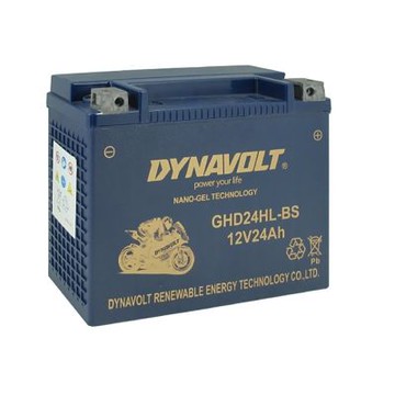 DYNAVOLT藍騎士GHD24HL-BS HARLEY 對應YTX24HL-BS 哈雷重機 奈米膠體機車電池 保固一年