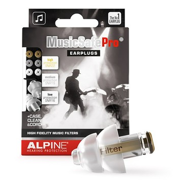 Alpine Music Safe Pro 專業級 音樂人 耳塞 專利 降噪 練鼓 練團 樂器 全頻 荷蘭製【黃石樂器】