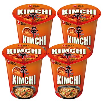 NONGSHIM 農心 辛辣白菜風味杯麵 75g  4入