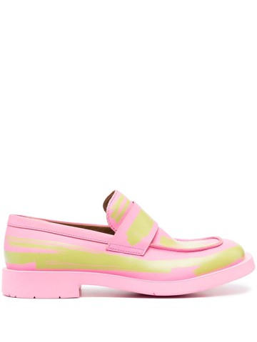 CamperLab - Mil 1978 leather loafers - unisex - Leather/Leather/other fibers/Rubber - 43 - Pink