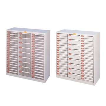 DAHFU 大富 B4 落地型效率櫃 透明/耐衝擊抽屜 W931xD402xH880mm/個 SY-B4-254B/NB