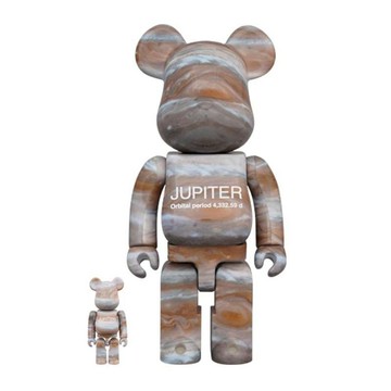 BE@RBRICK Jupiter 100% & 400% 庫柏力克熊 木星 BRICK-35 [台灣現貨]