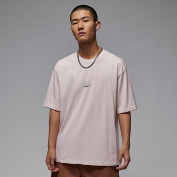 NIKE AS M J FLT ESS WSH 85 SS CRW 男款 短袖上衣 喬丹 運動 休閒 裸粉色-HQ8939104