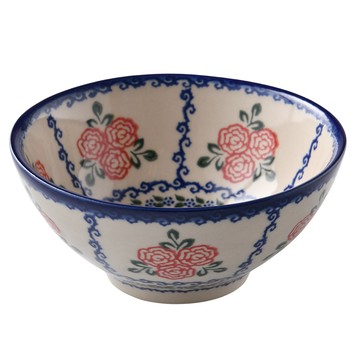 波蘭陶 漫野薔薇系列 中式麵碗 500ml
