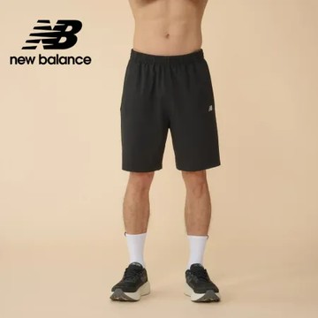 黑色-L 【New Balance】MIT吸濕排汗運動短褲-5862430189男性【官方直營】