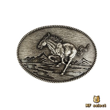 【MF select】十二生肖 馬到成功 古銀色 帶頭 造型皮帶扣 皮帶頭 腰帶扣 皮帶扣頭 皮帶扣 腰帶頭 板扣