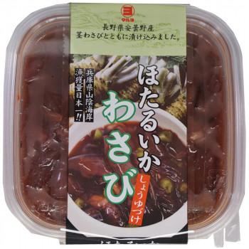 （代引不可）マルヨ食品　ほたるいかわさびPH　160g×48個　06231