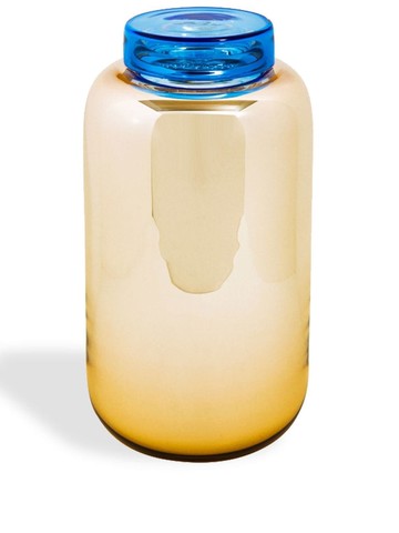 Pulpo - High glass jar - unisex - glass - One Size - Orange