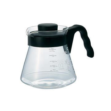 HARIO 好璃奧 V60 好握02咖啡壺  700ml  1個  VCS 02B 黑色