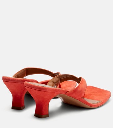 Paris Texas Portofino 55 suede thong sandals