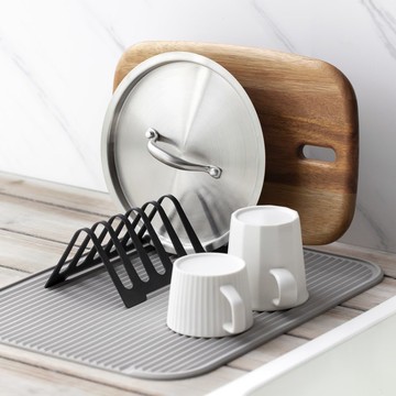 【新品上市】EASY KITCHEN 簡約風餐具瀝水置物架套組
