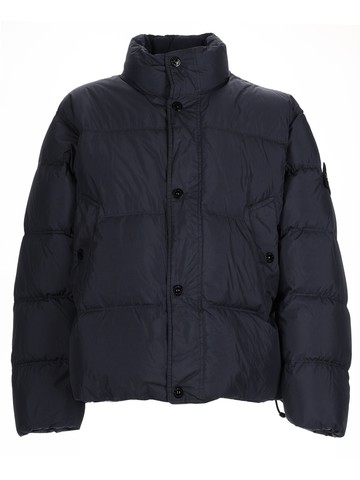 stone island bomber piumino con patch logo
