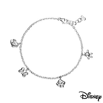 Disney迪士尼系列銀飾 愛不釋手純銀手鍊