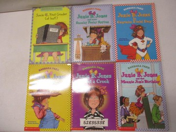 【書寶二手書T9／語言學習_M6Z】Junie B. Jones and That Meanie Jim's Birthday等_6本合售
