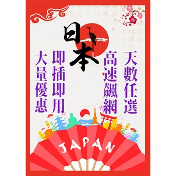 【🔥火箭飆速日本網卡🔥】3-15天/吃到飽上網卡/多天數選擇/高速上網/網路卡 東京網卡 大阪網卡 京都網卡 高速上網暢