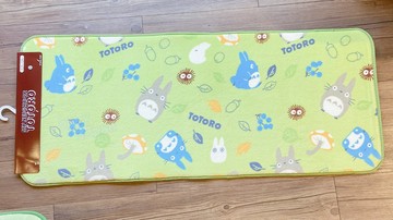真愛日本 綿柔軟毯 長地墊 50x120 龍貓遊戲 龍貓totoro 宮崎駿 吉卜力 腳踏墊 止滑墊 居家擺飾 裝飾墊 踏墊 門墊