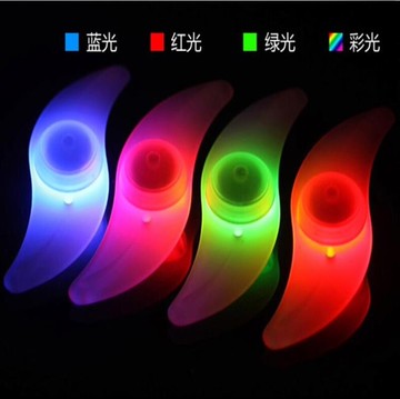 3個裝 自行車風火輪燈輻條燈鋼絲燈尾燈裝備配件