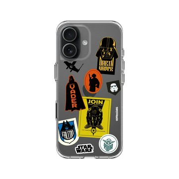 iPhone 17 Clear Case（相機按鈕） 透明 - 迪士尼-星際大戰 Star Wars - 星球大戰-貼紙系列