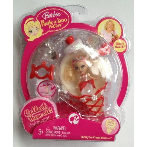 Barbie バービー Peek-a-boo Petites Cherry Ice Cream Chelsea #27