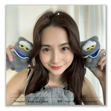 【HAO NICE】100%韓國正品 PEACEMINUSONE權志龍GD周邊ZOA聯名 煤氣罐圍兜兜小貓咪絨毛玩偶 娃娃 吊飾 收藏