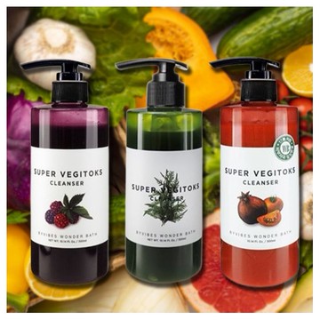韓國 WONDER BATH~超級蔬果卸妝洗面乳(300ml) 款式可選