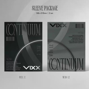 ⭐韓國代購正版⭐VIXX CONTINUUM  mini5 專輯【11月27日發完】