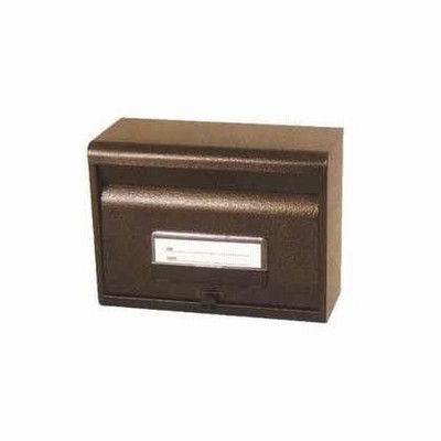 ケイジーワイ工業 サントミ郵政型ポスト エンボスブラウン 37.7×28.5×18cm SGE-80