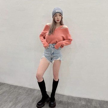 IN SHOP V領V帶針織毛衣-共4色【KT224665】