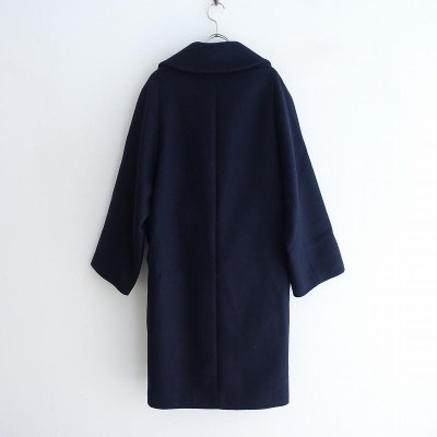 【美品/定価14万】アタラクシア Ataraxia *Super140'コクーンコート*1ネイビーステンカラー腰紐付羽織0922(jk2-2209-344)【11J22】  | LINEブランドカタログ