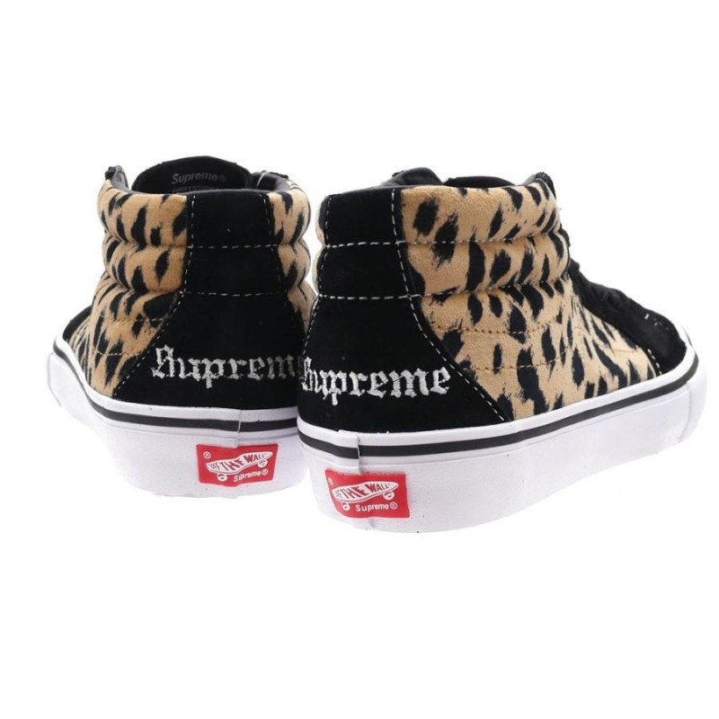 名作　Supreme Vans Velvet Leopard 28.5スニーカー