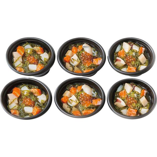 たっぷり海鮮丼6個入り PFKD-002A 加工食品 お歳暮 内祝い お返し お祝い ギフト