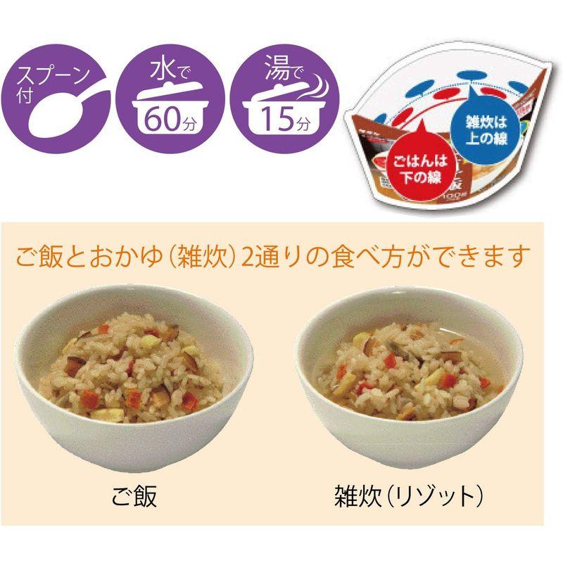 サタケ 長期備蓄用非常食 マジックライス ドライカレー 100g×50袋 箱