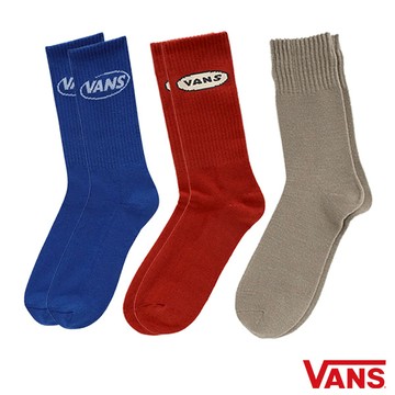 【VANS】長襪 高筒襪 紅 藍 LOGO 素色 卡其 灰 黑 格紋 長襪男 中長襪 男生 運動襪 韓國長襪 歐巴穿搭 襪子