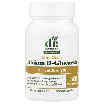 Dr. Murray's, Calcium D-Glucarate, 500 mg, 30 Vegan Capsules