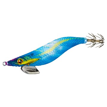 SHIMANO QE-J25V 003 木蝦 833549  藍色 + 黃色  1個  10g
