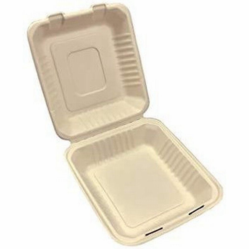 使い捨て エコでオシャレな弁当容器 未晒しモールド フードパック仕切りなし B036m 50個入 通販 Lineポイント最大get Lineショッピング