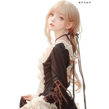 【3 月新品 1】07-117-0006 人物貼紙 帶有透明感的裝飾