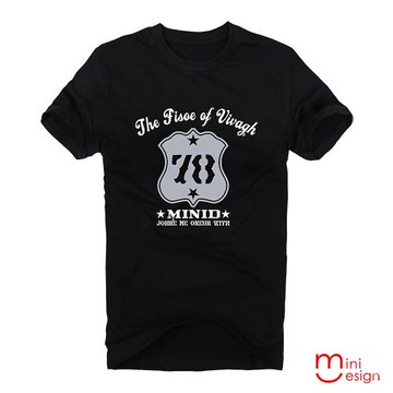 Minidesign-英式皇家78號盾牌潮流設計短T 五色