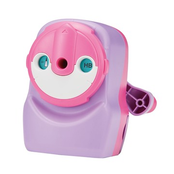 日本文具 KUTSUWA - [獲設計獎] 小企鵝 多角度削鉛筆機-紫