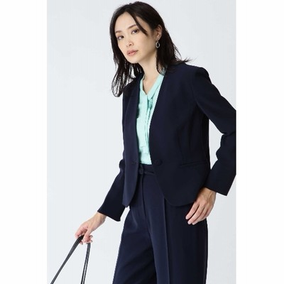 ナチュラルビューティー Natural Beauty ウォッシャブル アイリーニストレッチvカラージャケット 通販 Lineポイント最大get Lineショッピング