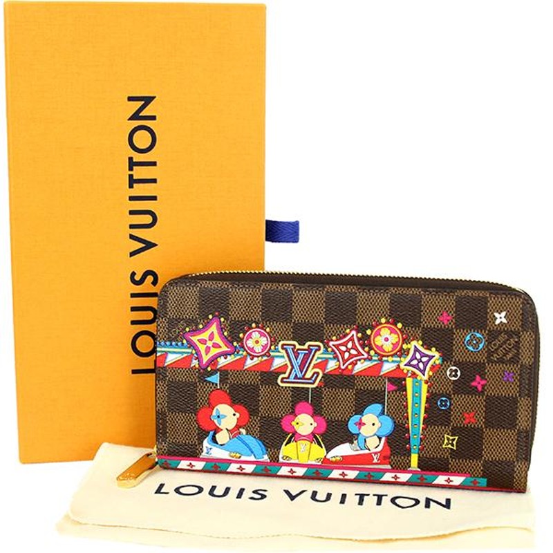 ルイヴィトン LOUIS VUITTON 長財布 ジッピーウォレット N60403 ダミエ