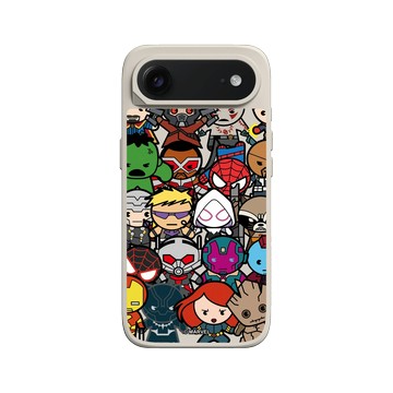 iPhone Air SolidX 貝殼灰 - 迪士尼-漫威 Marvel - 漫威英雄-復仇者聯盟 集合Q版