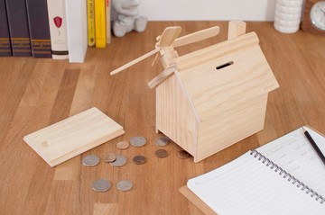 DIY風車存錢筒禮物  禮品