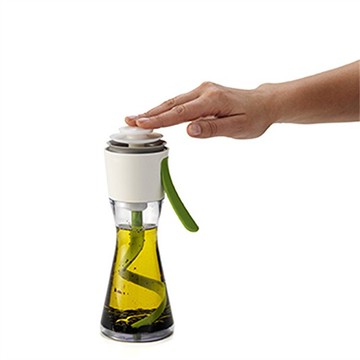 創意果汁杯咖啡杯沙拉醬調和油杯子懶人便攜式手動牛奶奶粉攪拌杯1入